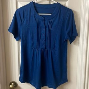 NEW Blue Short Sleeve Shirt